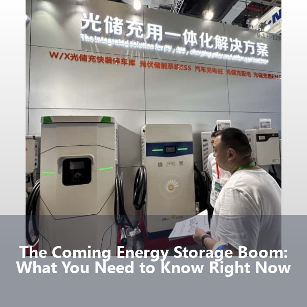 The Coming Energy Storage Boom: What You Need to Know Right Now